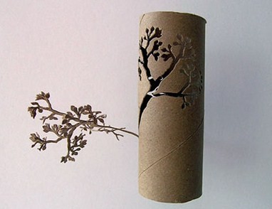 Craft Ideas  Toilet Paper Rolls on Her Beautiful Mess  Recycling Toilet Paper Rolls