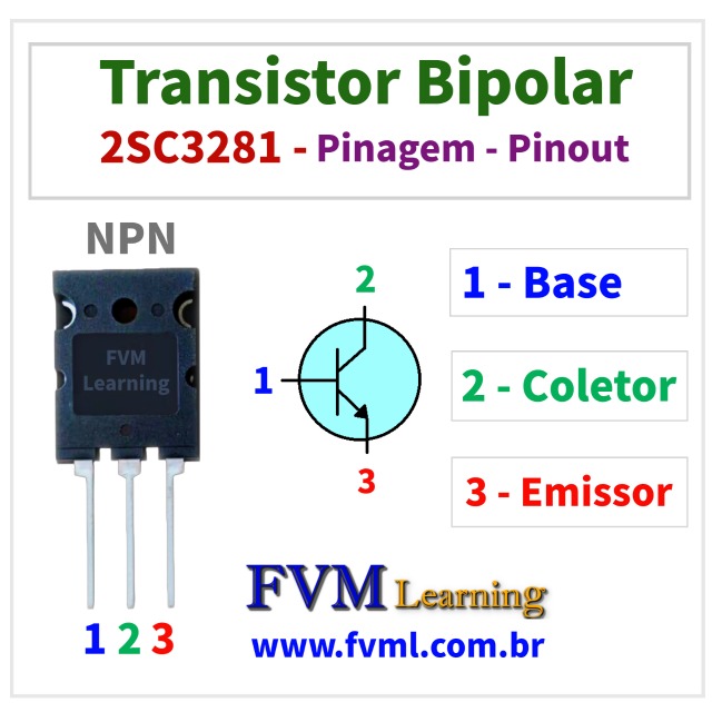 Datasheet-Pinagem-Pinout-transistor-NPN-2SC3281-Características-Substituição-fvml