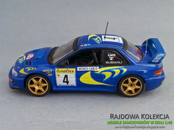 IXO Eaglemoss Subaru Impreza WRC97 Rallye Monte Carlo