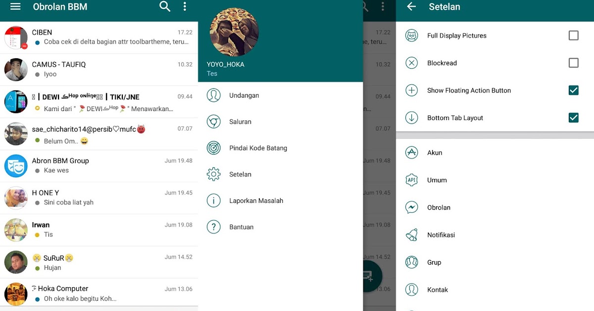 BBM Mod Delta APK v3.1.0.13 Android Terbaru - Ke Download