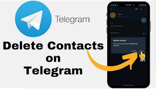 How to delete contact from Telegram in PC version