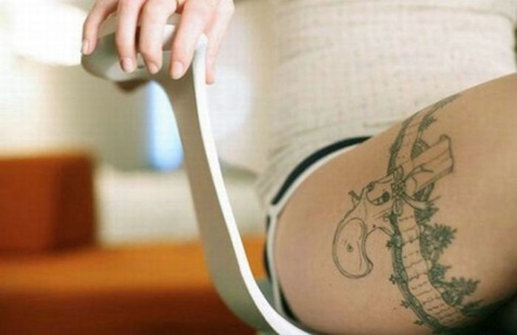 funny tattoo designs. cool and funny tattoo design