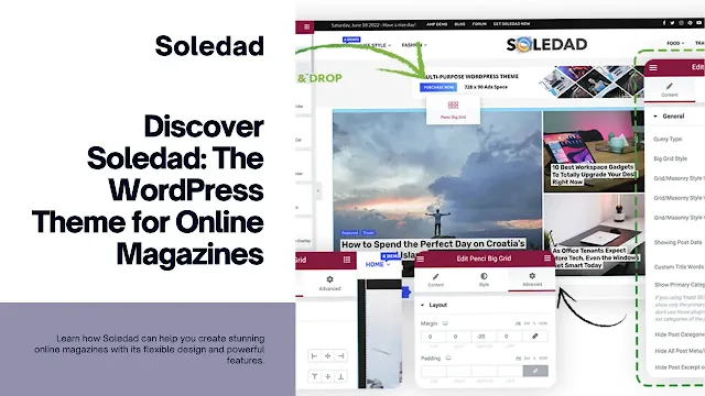 Discover Soledad The WordPress Theme for Online Magazines