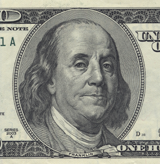 Ben Franklin $100 Bill