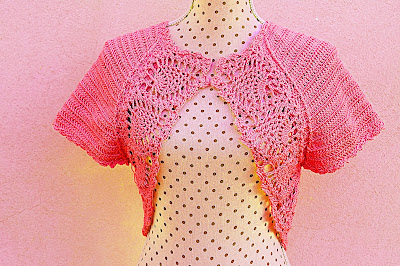 4-Crochet Imagen Bolero a crochet y ganchillo para mujer por Majovel Crochet