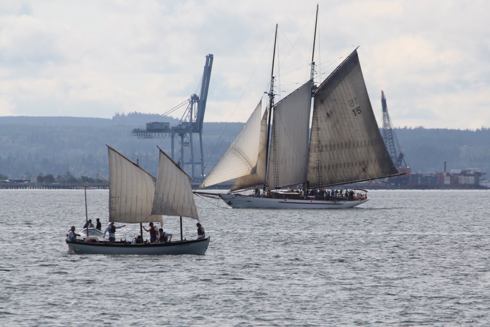 Old Wooden Sailing Ships