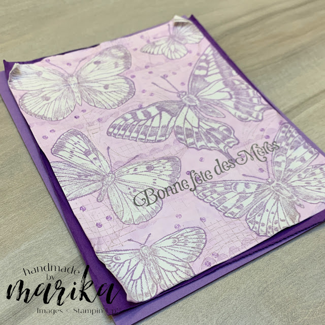 Bonne fête des mères, Stampin’ Up!®️, Butterfly Bouquet, Butterfly Brilliance, simple stamping