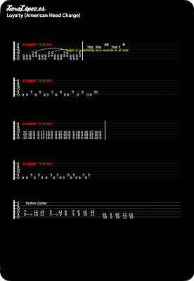 Tablaturas guitarra Loyalty