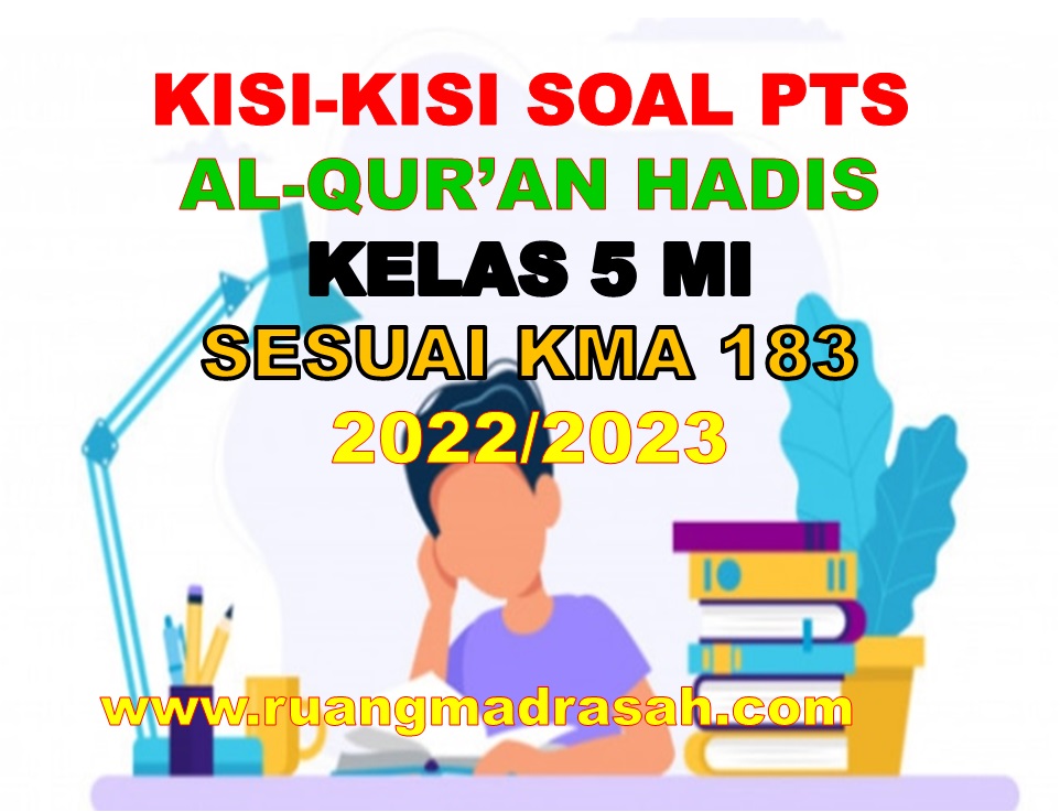 Kisi-kisi PTS Al-Qur'an Hadis Kelas 5 MI