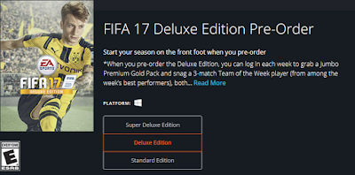 Pre-Order FIFA 17