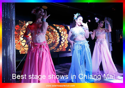 Best stage shows in Chiang Mai Adams Apple Club