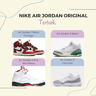 Nike Air Jordan Original Terbaik Sepanjang Masa