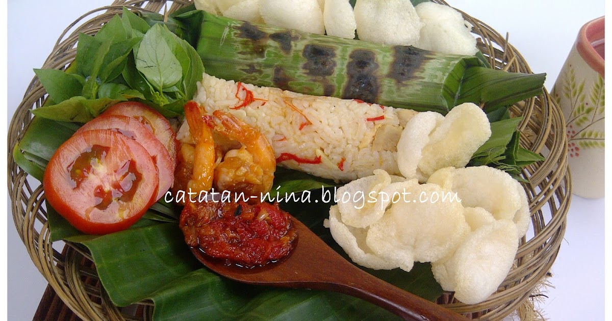 NASI BAKAR  Resep Kue Masakan dan Minuman Cara