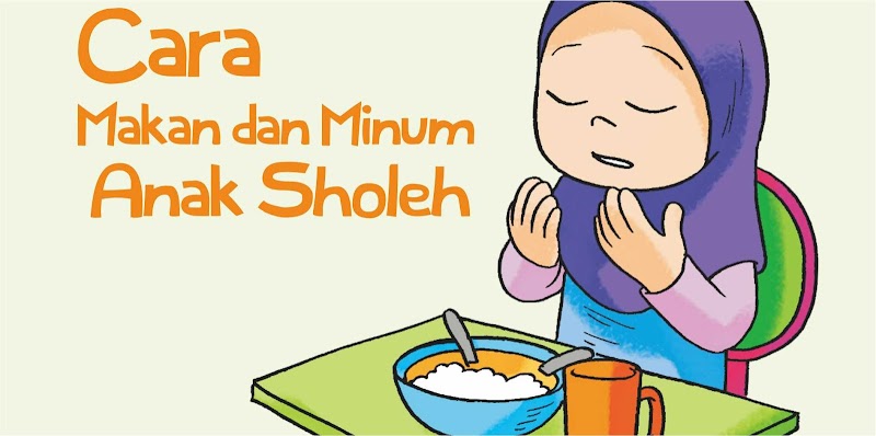 Inilah 54+ Gambar Animasi Anak Berdoa Sebelum Makan