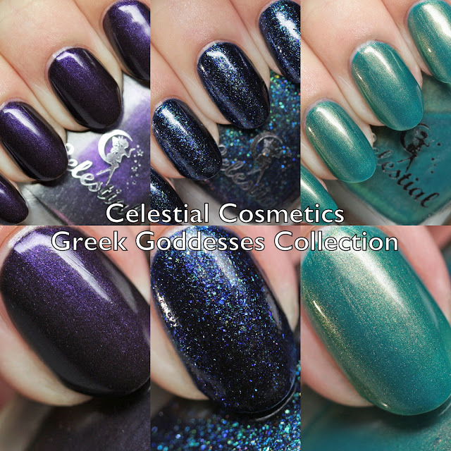 Celestial Cosmetics Greek Goddesses Collection