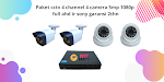 CCTV Lengkap 4 Chanel 4 Kamera Rp. 4.500.000