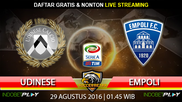 Prediksi Udinese vs Empoli 29 Agustus 2016 (Liga Italia)