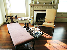 Habitación de los Enfermos en la Mansión de John Brown en Providence, Rhode Island