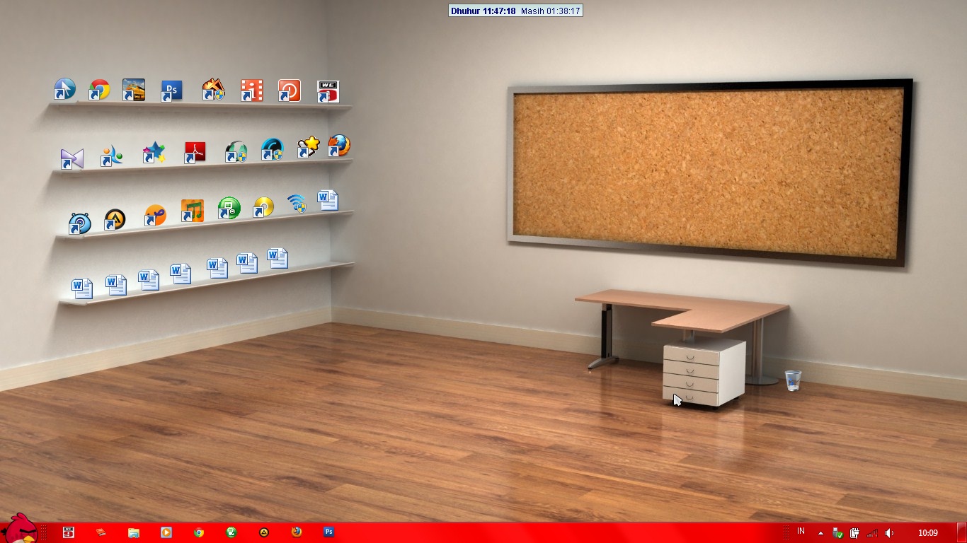 Hias Desktop Anda Dengan 3D Interior Wallpaper Esemka Cianjur