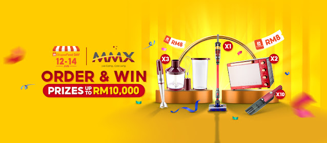 Join Order & Win Contest to Win Prizes Up to RM10,000 on ShopeeFood Day