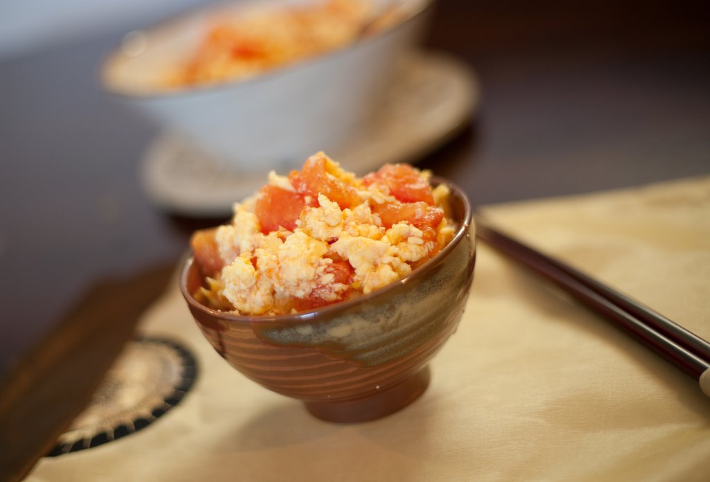 Leah's Ideas: Egg & Tomato: Chinese Comfort Food