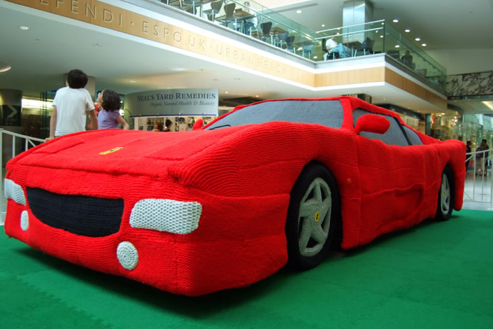 Yes, that's right, Lauren Porter has gone and knitted a Ferrari. I'm sure . Recommended since it's not dealer dependent, and you can use Civic parts, which are cheaper.