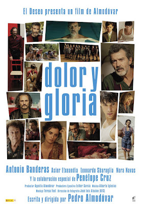 Dolor y Gloria - Poster Pelicula Almodovar