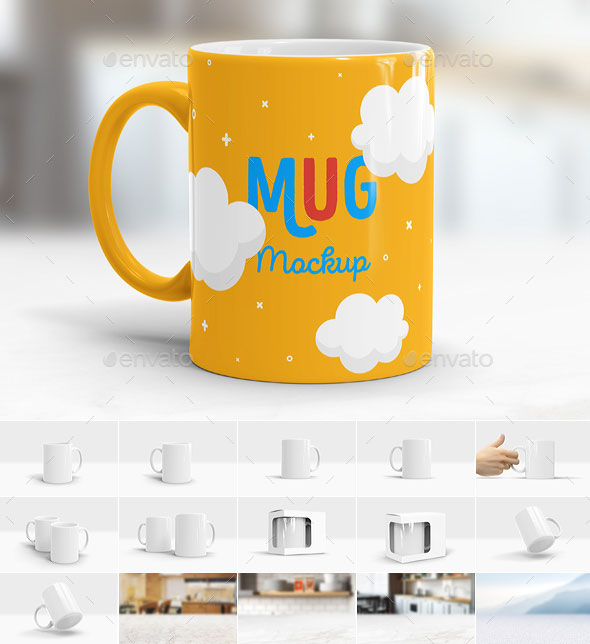 11 Mug Mockup