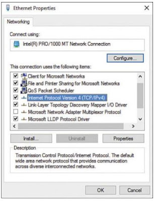 Ethernet Properties