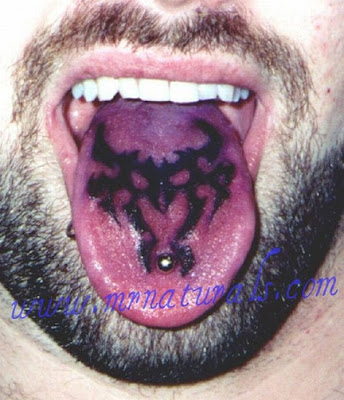 Amazing Tongue Tattoos