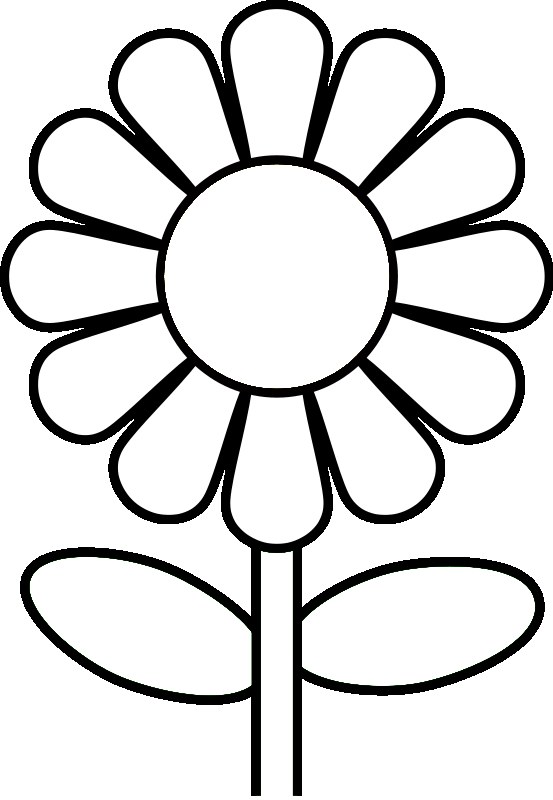 Flower Coloring Printables 5