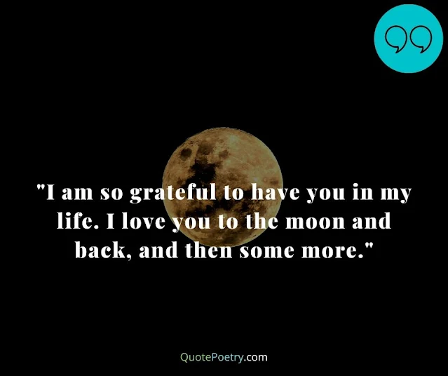 I Love You To The Moon and Back Quotes