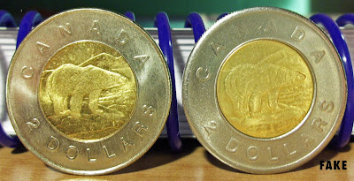 Counterfeit toonies