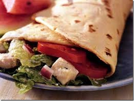 Calories in nandos Grilled chicken wrap
