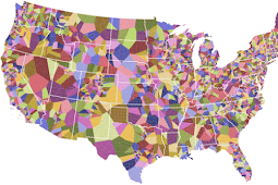 New The Beer Voronoi Map