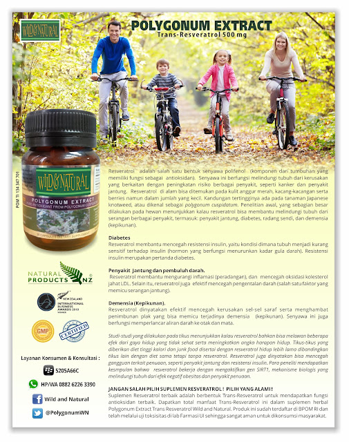 Perbedaan Trans Resveratrol Polygonum Extract Wild and Natural dan Cis  Resveratrol