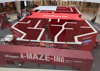 VITAGEN A-MAZE-ING Challenge at Queensbay Mall, Penang (17 September 2017)