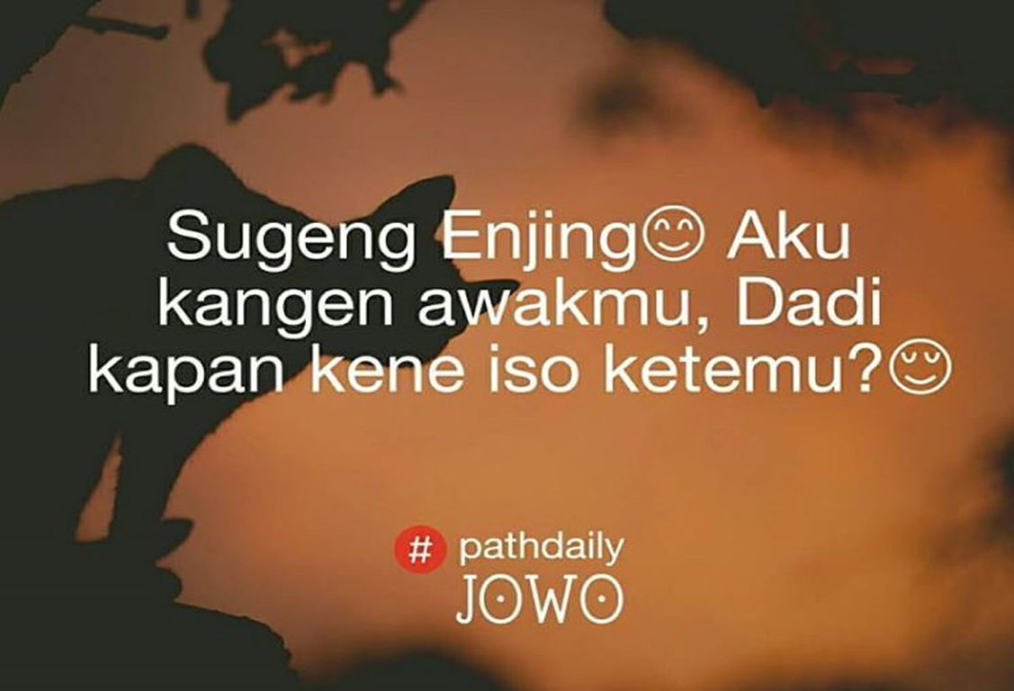 50 Gambar Quotes Kata Kata Pathdaily Jowo Baper Tentang Cinta