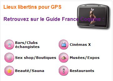 france coquine sur gps