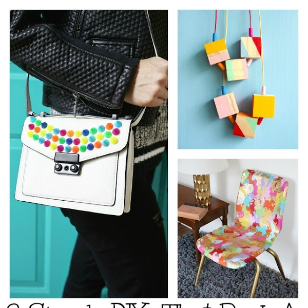 8 Simple DIYs That Pack A Colorful Punch