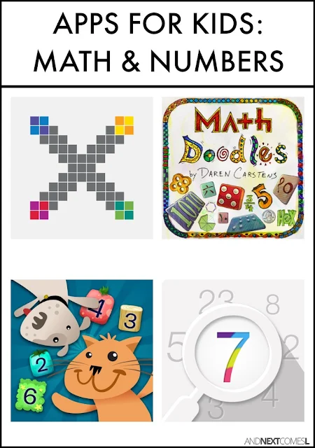 Math apps for kids from And Next Comes L