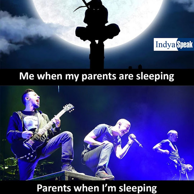 Me when My Parents Are Sleeping