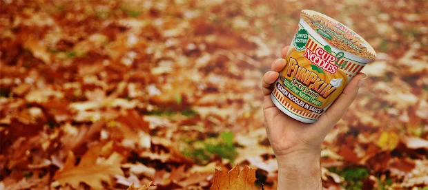 Nissin Cup Noodles Pumpkin Spice