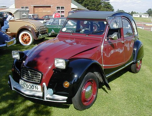 Labels Citroen 2CV