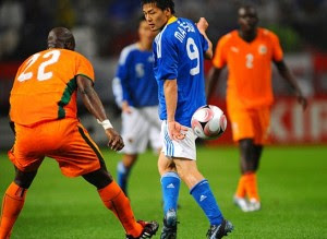 Japan vs Cameroon in World Cup 2010