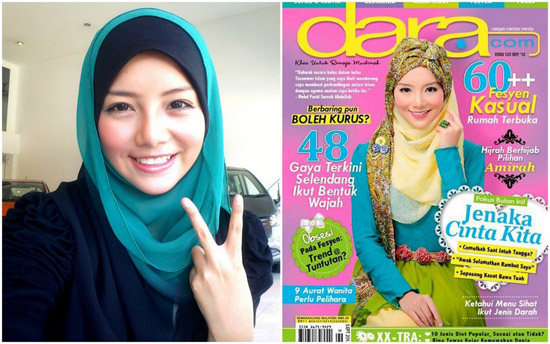 Majalah Dara.com keluaran Ogos 2012 - Amirah Filzah
