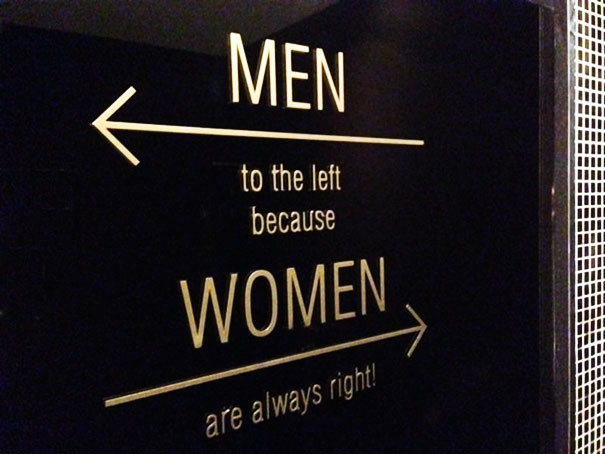 20+ Of The Most Creative Bathroom Signs Ever - Love This Text At The Toilet Of Brouwersdam