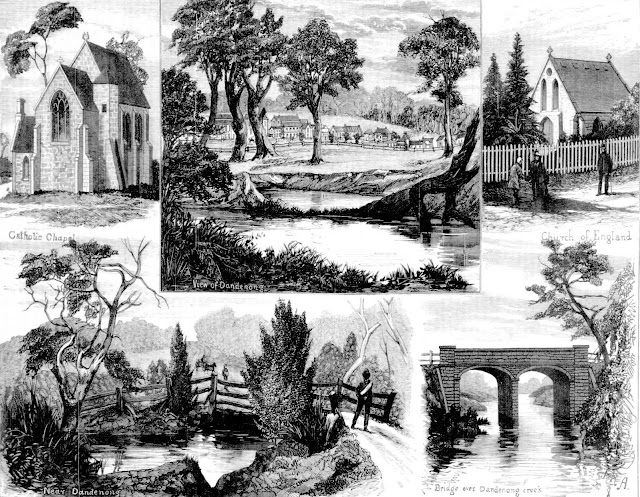 Views At And Near Dandenong (Victoria) in 1881