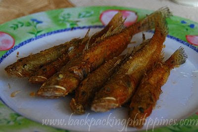 fried goby fish