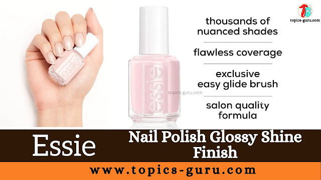 Essie Nail Polish Glossy Shine Finish- Ballet Slippers Sheer Pink